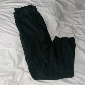 Brandy Melville Dark Green Sweatpants